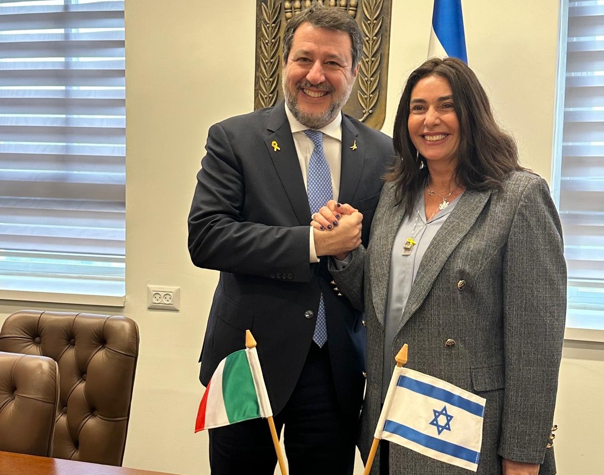 Conclusa la visita di Salvini in Israele, focus su legami economici e infrastrutturali