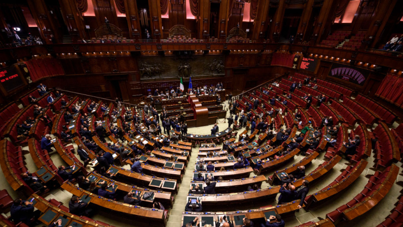 Immagine di repertorio della Camera dei deputati,
foto: Antonio Masiello/Getty Images.