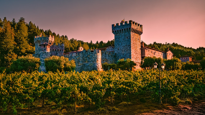 Il Castello di Amorosa, foto: Keith Cuddeback, flickr.com, CC BY-NC-ND 2.0