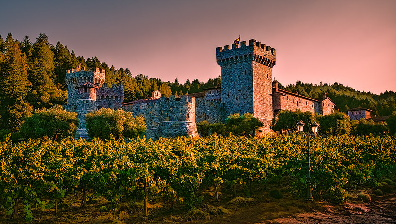 Castello di Amorosa la California Medievale