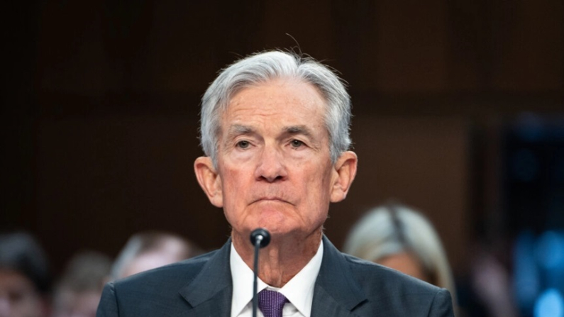 Il presidente della Federal Reserve Jerome Powell. Foto: Madalina Vasiliu/The Epoch Times