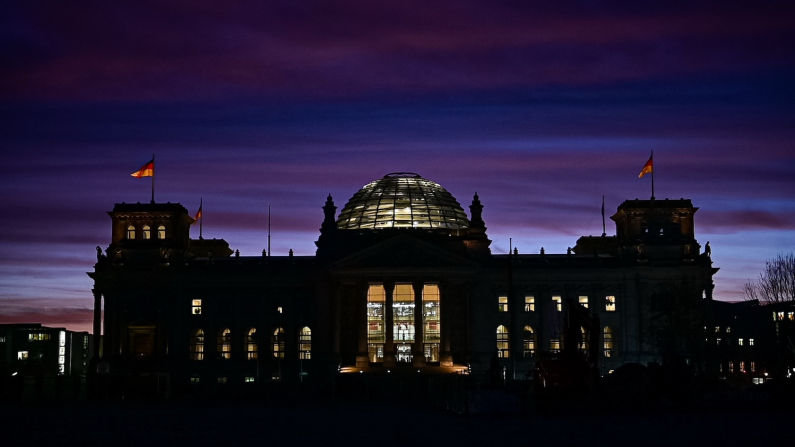 Il palazzo del Reichstag (foto di repertorio Fabian Sommer/dpa via Ansa)