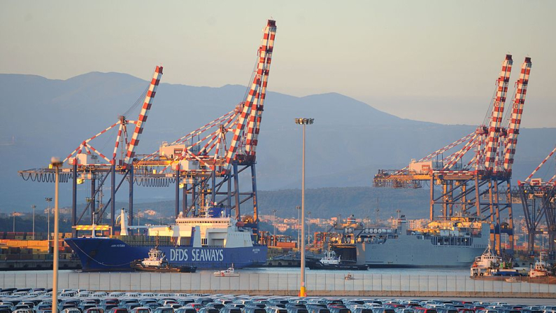 Il porto di Gioia Tauro. Immagine di repertorio (foto: Mario Laporta/AFP via Getty Images)