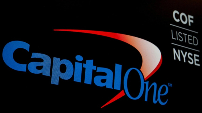 Logo di Capital One. Foto: Brendan McDermid/Reuters