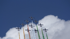 Tajani: Frecce tricolori una storia carica di emozioni che rappresenta l’unità nazionale