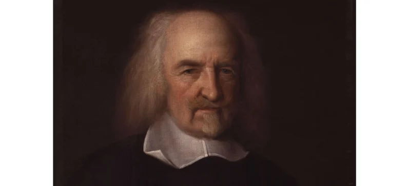 Ritratto di Thomas Hobbes di John Michael Wright. National Portrait Gallery, Londra. Pubblico dominio